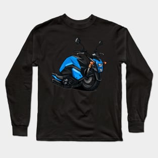 Grom Snail Blue Long Sleeve T-Shirt